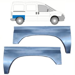 Takalokasuoja korjaussarja varten Peugeot Expert 1994-2007 / Vasen+Oikea / Sarja 14109