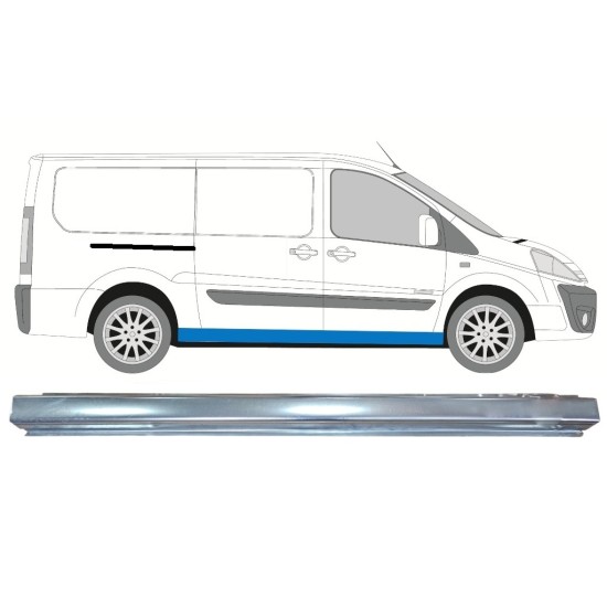 Kynnyspelti varten Fiat Scudo 2007-2016 / Oikea 7774
