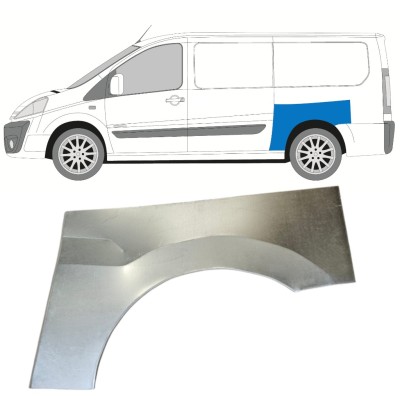 Takalokasuoja korjaussarja varten Fiat Scudo 2007-2016 / Vasen 14748