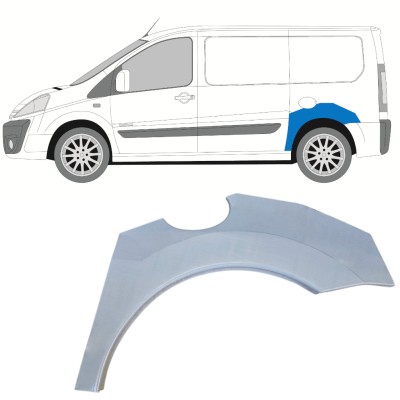 Takalokasuoja korjaussarja varten Fiat Scudo 2007-2016 / Vasen 14579