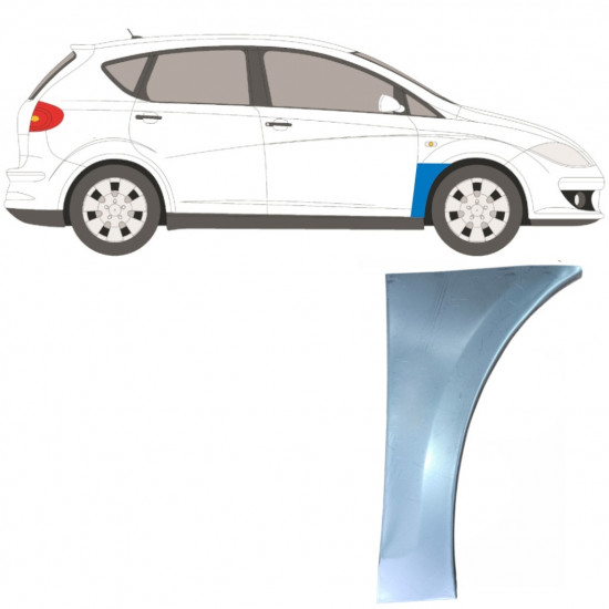 Etulokasuojan korjauspelti varten Seat Altea Toledo 2004-2015 / Oikea 8851