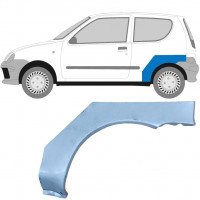 Takalokasuoja korjaussarja varten Fiat Seicento 1998-2010 / Vasen 6513