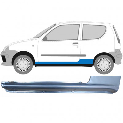 Kynnyspelti varten Fiat Seicento 1998-2010 / Vasen 6510