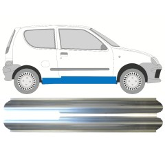 Kynnyspelti korjauspaneeli varten Fiat Seicento 1998-2010 / Vasen+Oikea / Sarja 14719