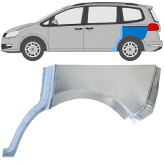 Takalokasuoja korjaussarja varten Volkswagen Sharan 2010-2022 / Vasen / Sarja 14604