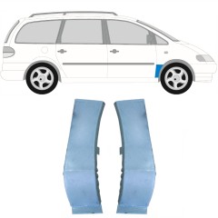 Etulokasuojan korjauspelti varten Seat Alhambra 1995-2010 / Vasen+Oikea / Sarja 14015