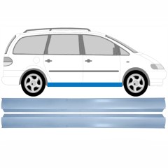 Kynnyspelti korjauspaneeli varten Seat Alhambra 1995-2010 / Vasen+Oikea / Sarja 14314