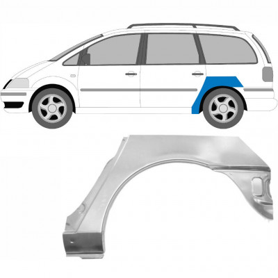 Takalokasuoja korjaussarja varten VW Sharan Ford Galaxy 2000-2010 / Vasen 6600