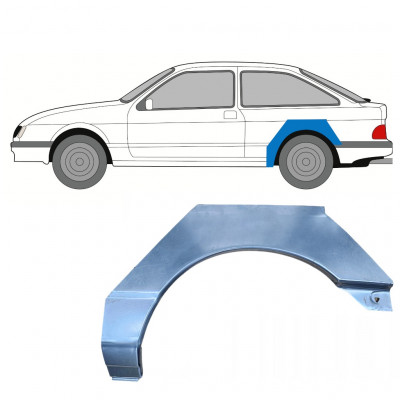 Takalokasuoja korjaussarja varten Ford Sierra 1982-1993 / Vasen 7386