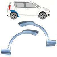 Takalokasuoja korjaussarja varten Daihatsu Sirion 2005-2010 / Vasen+Oikea / Sarja 9945