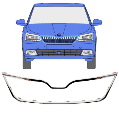 Säleikön kehys varten Skoda Fabia 2014-2018 16190