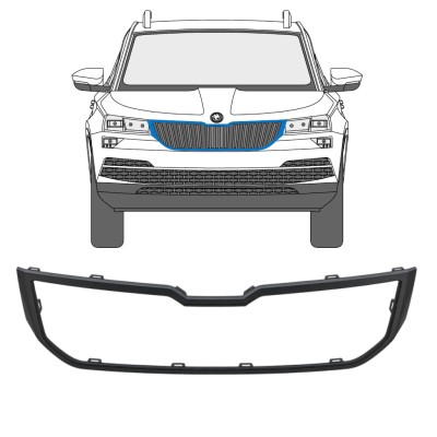 Säleikön kehys varten Skoda Karoq 2017-2022 17233