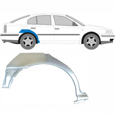 Takalokasuoja korjaussarja varten Skoda Octavia 1996-2010 / Oikea 7002