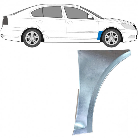 Etulokasuojan korjauspelti varten Skoda Octavia 2004-2013 / Oikea 7004