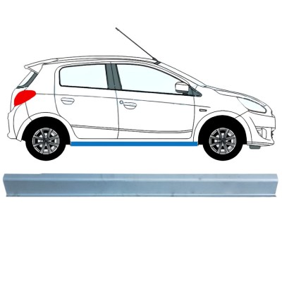 Kynnyspelti korjauspaneeli alempi osa varten Mitsubishi Space Star 2013-2024 / Oikea 16842