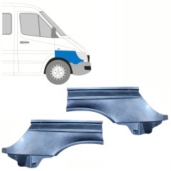 Etulokasuojan korjauspelti varten Mercedes Sprinter 1995-2006 / Vasen+Oikea / Sarja 10154