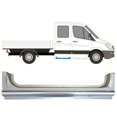 Takalokasuojan korjauspaneeli varten Mercedes Sprinter 2006-2018 / Oikea 15066