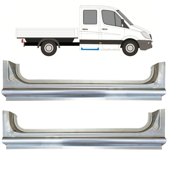 Takalokasuojan korjauspaneeli varten Mercedes Sprinter 2006-2018 / Vasen+Oikea / Sarja 15068 Takalokasuojan korjauspaneeli varten Mercedes Sprinter 2006-2018 / Vasen+Oikea / Sarja 15068