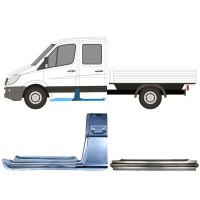Korjauspaneeli aseta varten Mercedes Sprinter 2006-2018 / Vasen / Tuplakabiini / 14781