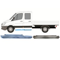 Korjauspaneeli aseta varten Mercedes Sprinter 2006-2018 / Vasen / Tuplakabiini / 14779