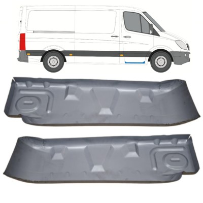 Vasen korjauspelti astinlauta varten Mercedes Sprinter 2006-2018 / Vasen+Oikea / Sarja 15074