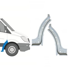 Etulokasuojan sisäkorjauspaneeli varten Mercedes Sprinter 2006-2018 / Vasen+Oikea / Sarja 14724