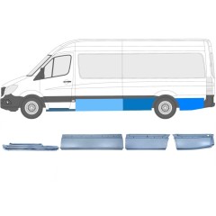 Korjauspaneeli aseta varten Mercedes Sprinter 2006-2018 / Vasen / 12427
