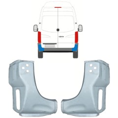 Takakulman korjauspaneeli varten Mercedes Sprinter 2006-2018 / Vasen+Oikea / Sarja 10496