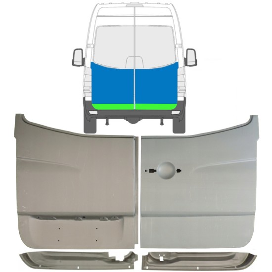 Korjauspellit takaoven varten Mercedes Sprinter 2006-2018 / Sarja 10517