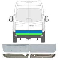 Korjauspellit takaoven varten Mercedes Sprinter 2006-2018 / Vasen+Oikea / Sarja 6050