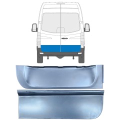 Takaoven ovipelti matala varten Volkswagen Crafter 2005-2017 / Vasen+Oikea / Sarja 14024
