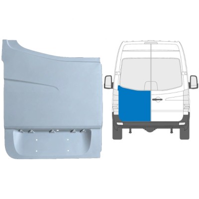 Takaoven ovipelti korkea varten Volkswagen Crafter 2005-2017 / Vasen 13506