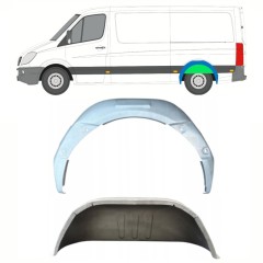 Takalokasuoja sisäkehä varten Mercedes Sprinter 2006-2018 / Vasen / Sarja 11968
