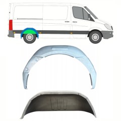 Takalokasuoja sisäkehä varten Mercedes Sprinter 2006-2018 / Oikea / Sarja 11967