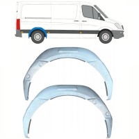 Takalokasuoja sisäkehä varten Mercedes Sprinter 2006-2018 / Vasen+Oikea / Sarja 10114