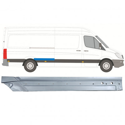 Takalokasuoja korjaussarja varten Mercedes Sprinter 2006- / Oikea 12054