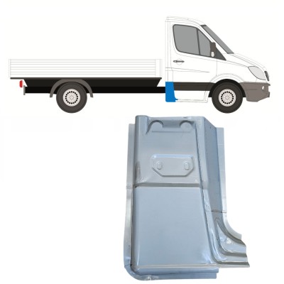 Takakulman korjauspaneeli varten Mercedes Sprinter 2006-2018 / Oikea 15069
