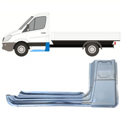 Korjauspaneeli aseta varten Mercedes Sprinter 2006-2018 / Vasen / Yksikabiini / 15082