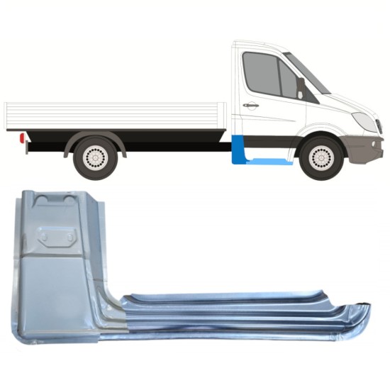 Korjauspaneeli aseta varten Mercedes Sprinter 2006-2018 / Oikea / Yksikabiini / 15081