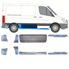 Korjauspaneeli aseta varten Mercedes Sprinter 2006-2018 / Vasen+Oikea / 15591