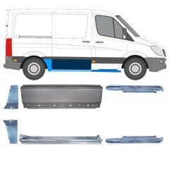 Korjauspaneeli aseta varten Mercedes Sprinter 2006-2018 / Vasen+Oikea / 15589