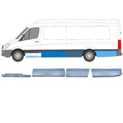 Korjauspaneeli aseta varten Mercedes Sprinter 2006-2018 / Vasen / 12429