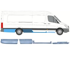 Korjauspaneeli aseta varten Mercedes Sprinter 2006-2018 / Oikea / 12428