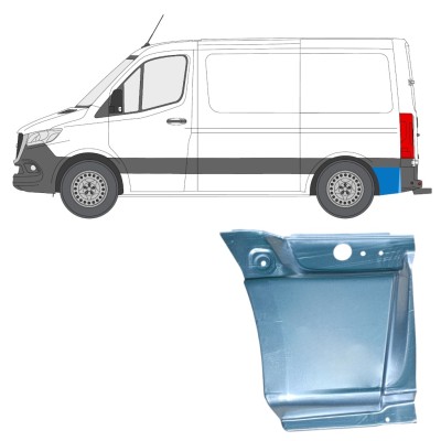 Etukaari korjauspaneeli varten Mercedes Sprinter 2018- / Vasen 14546