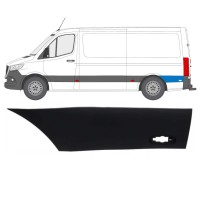 Takalokasuojan koristelista varten Mercedes Sprinter 2018- / Vasen 16645