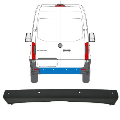 Takapuskuri PDC varten Mercedes Sprinter 2018- 14969
