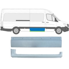 Liukuoven korjauspaneeli varten Mercedes Sprinter 2006-2018 / Oikea / Sarja 9266