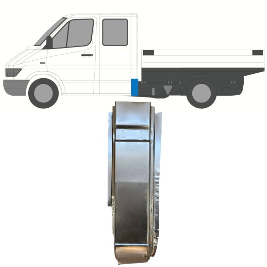 Takakulman korjauspaneeli varten Mercedes Sprinter 1995-2006 / Vasen 16399