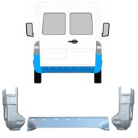 Takakorjauspaneeli varten Mercedes Sprinter 1995-2006 / Sarja 9716