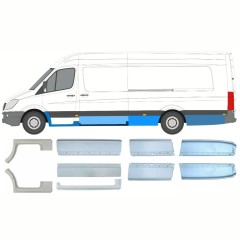 Korjauspaneeli aseta varten Volkswagen Crafter 2005-2017 / Vasen+Oikea 15540